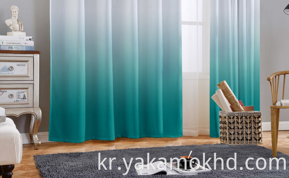 Gradient Color Curtains